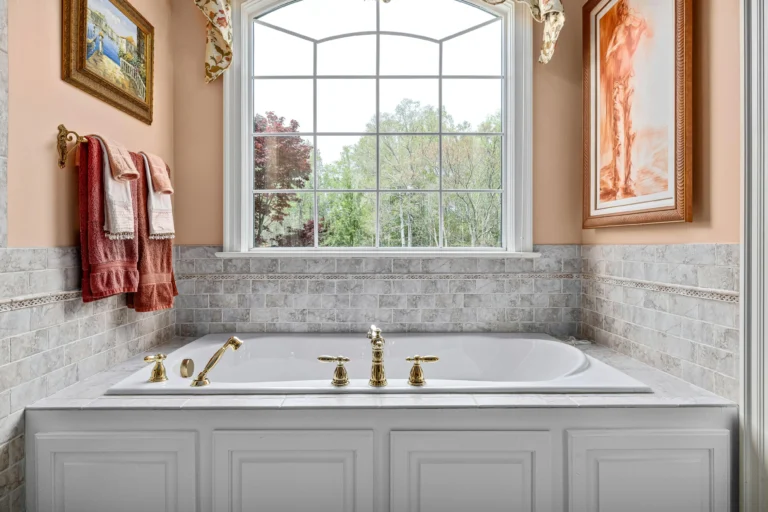Casa con pintura de alta decoración